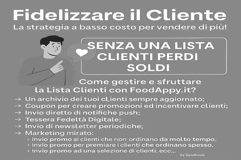 Marketing per la Ristorazione: perché la Lista Clienti è la tua arma più potente.